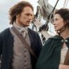 Caitriona Balfe e Sam Heughan, de Outlander (Divulgacão)