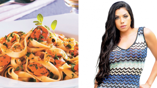 receita-do-artista:-macarrao-com-mariscos-e-prato-preferido-de-jennifer-setti