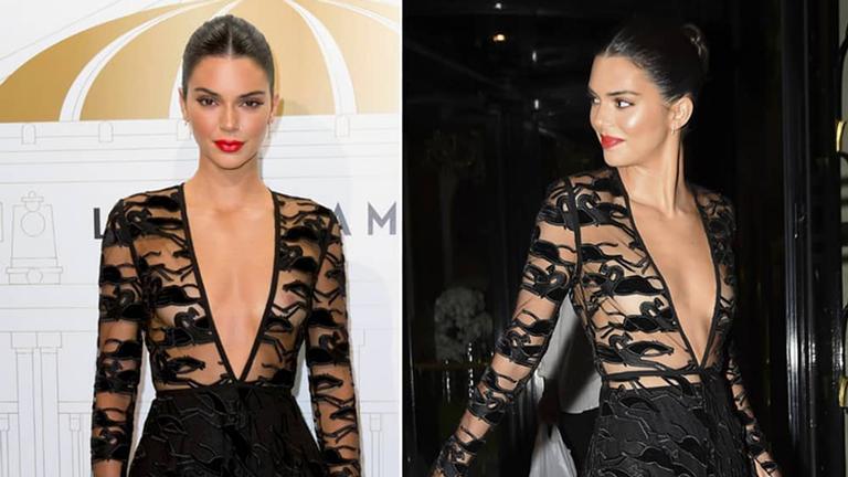 kendall-jenner-causa-com-look-transparente-em-paris