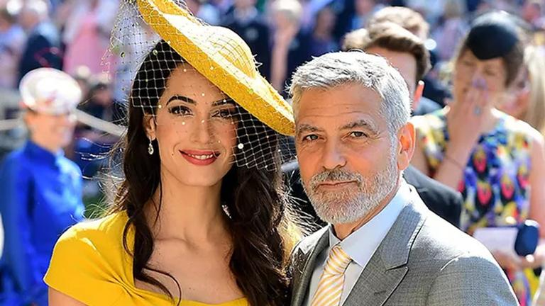 George Clooney e esposa (Acervo)