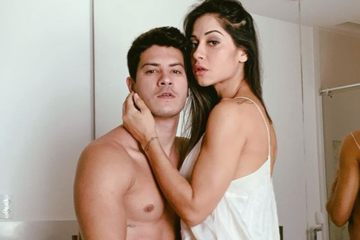 Arthur Agiuar e Mayra Cardi