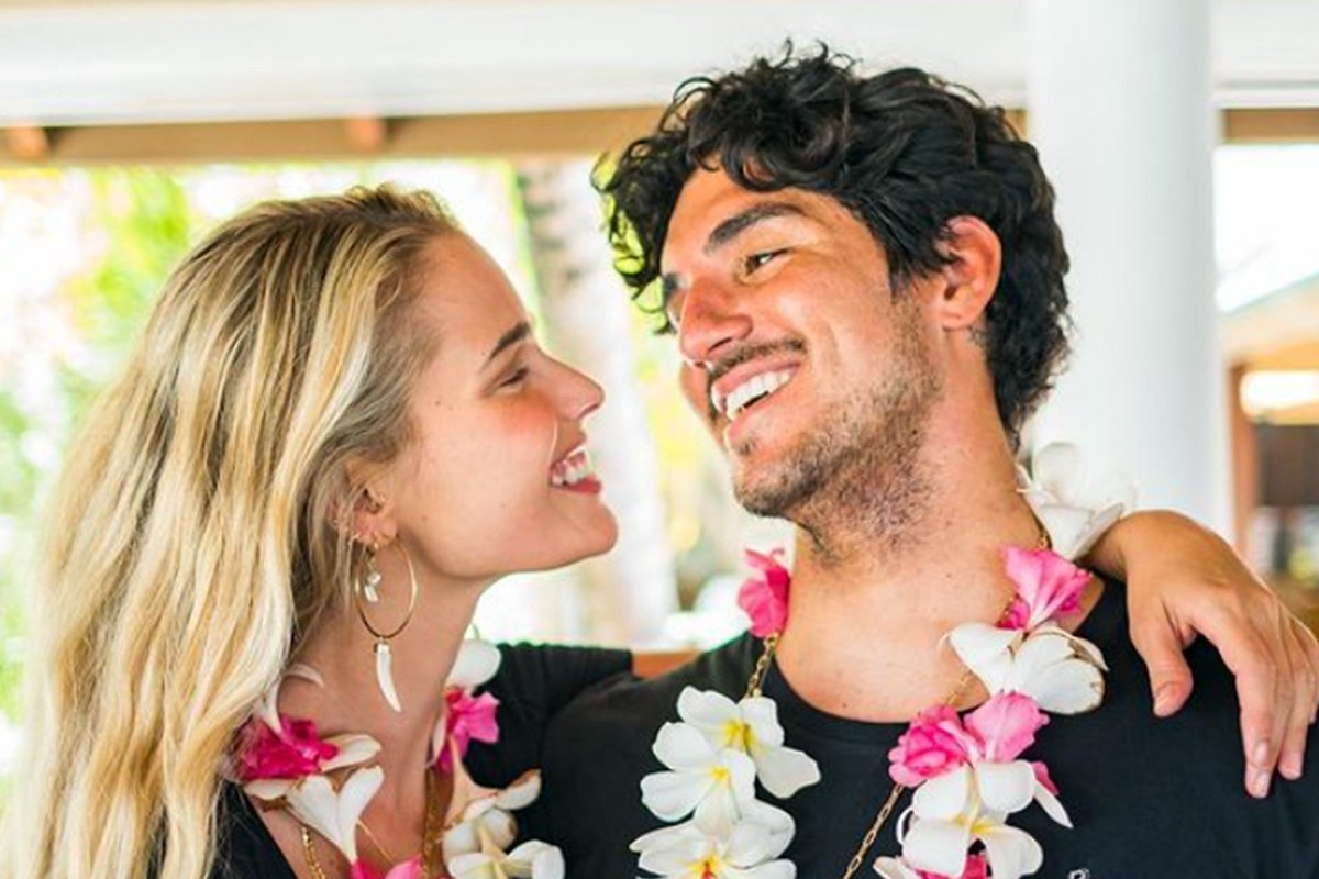 Yasmin Brunet e Gabriel Medina