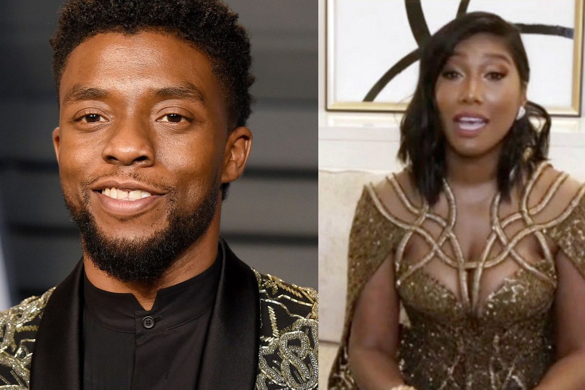 Chadwick Boseman e Taylor Simone Ledward