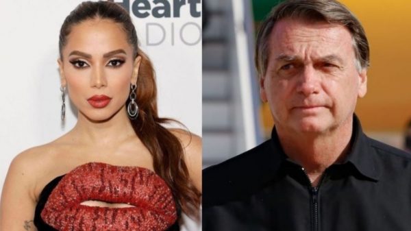 Anitta e Jair Bolsonaro (Crédito: Montagem reprodução Instagram)