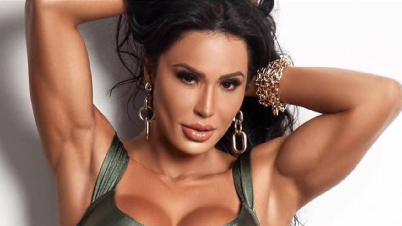 Gracyanne Barbosa enlouqueceu seguidores com sessão de pole dance (Foto: Reprodução Instagram)