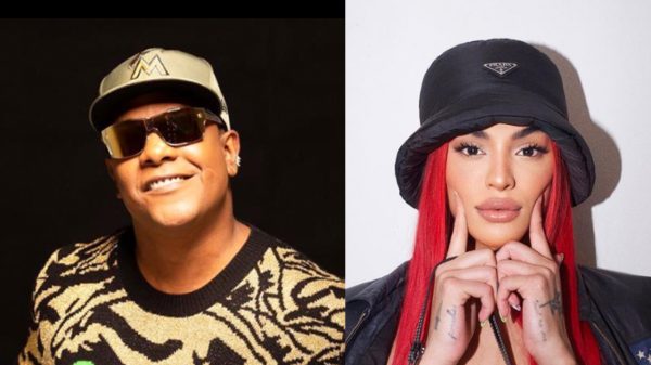 Marcio Vitor e Pabllo Vittar se beijaram no palco e provocaram reações do público (Foto: Montagem/Reprodução Instagram)