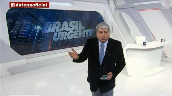 Datena sairá da Band para ser candidato ao senado pelo PSDB (Reprodução)