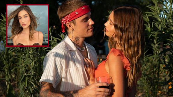 Modelo Hailey Bieber - esposa de Justin - é internada com ‘danos cerebrais’, diz site (Arte/Reprodução)