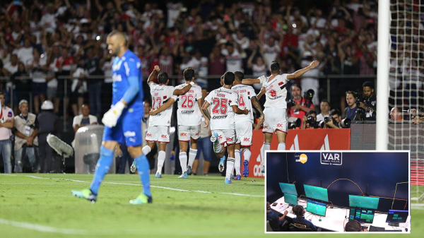 Em jogo marcado por erros e “bizarrices” do VAR, Tricolor vence Verdão (SPFC.net/Reprodução)