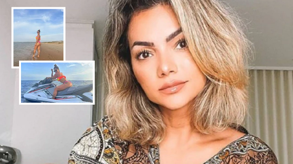 Kelly Key colocou fio dental e vai dar passeio de Jet Ski (Reprodução)