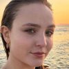 Larissa Manoela encantou seguidores com seu registro na praia (Instagram)