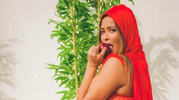 Vestida de Chapeuzinho Vermelho, Geisy Arruda provocou seguidores (Instagram)