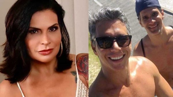 Solange Gomes contou sobre relação com Márcio Garcia e irmão no passado (Montagem/Reprodução)