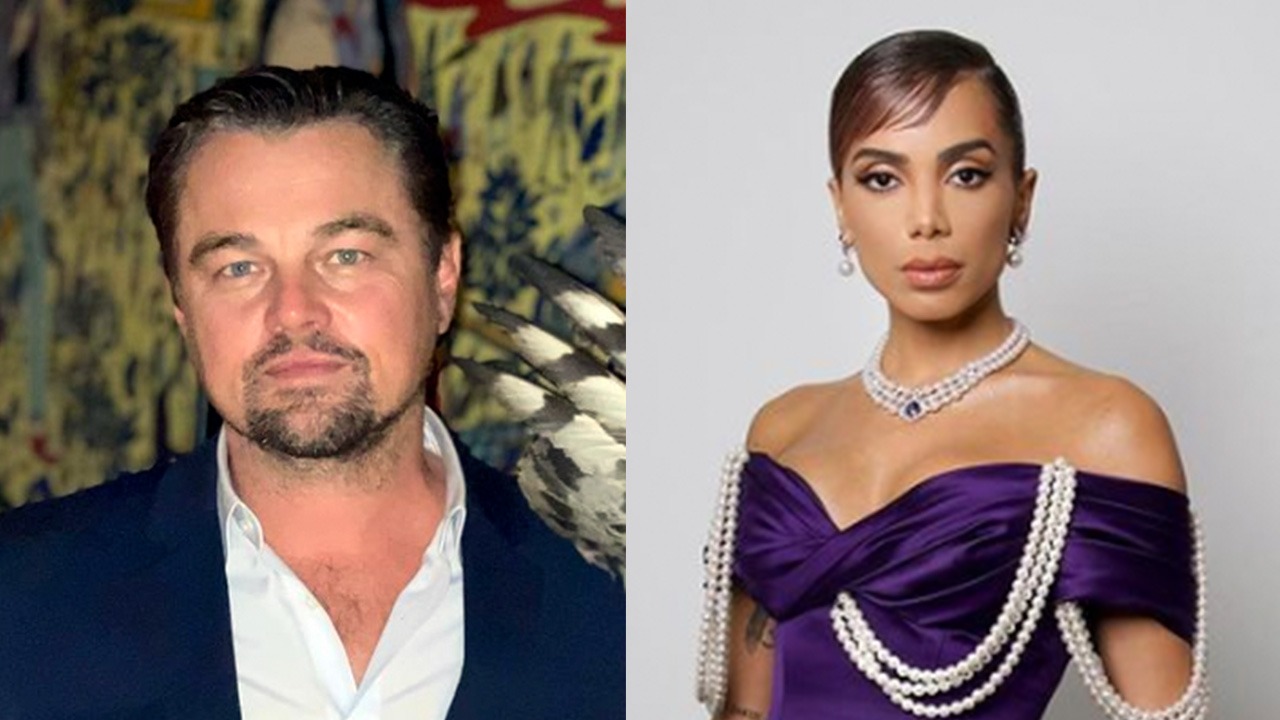 Leonardo DiCaprio e Anitta se uniram para ajudar a democracia no Brasil (Montagem/Instagram)