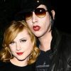 Marilyn Manson com a ex-namorada, a atriz Evan Rachel Wood (Reprodução)