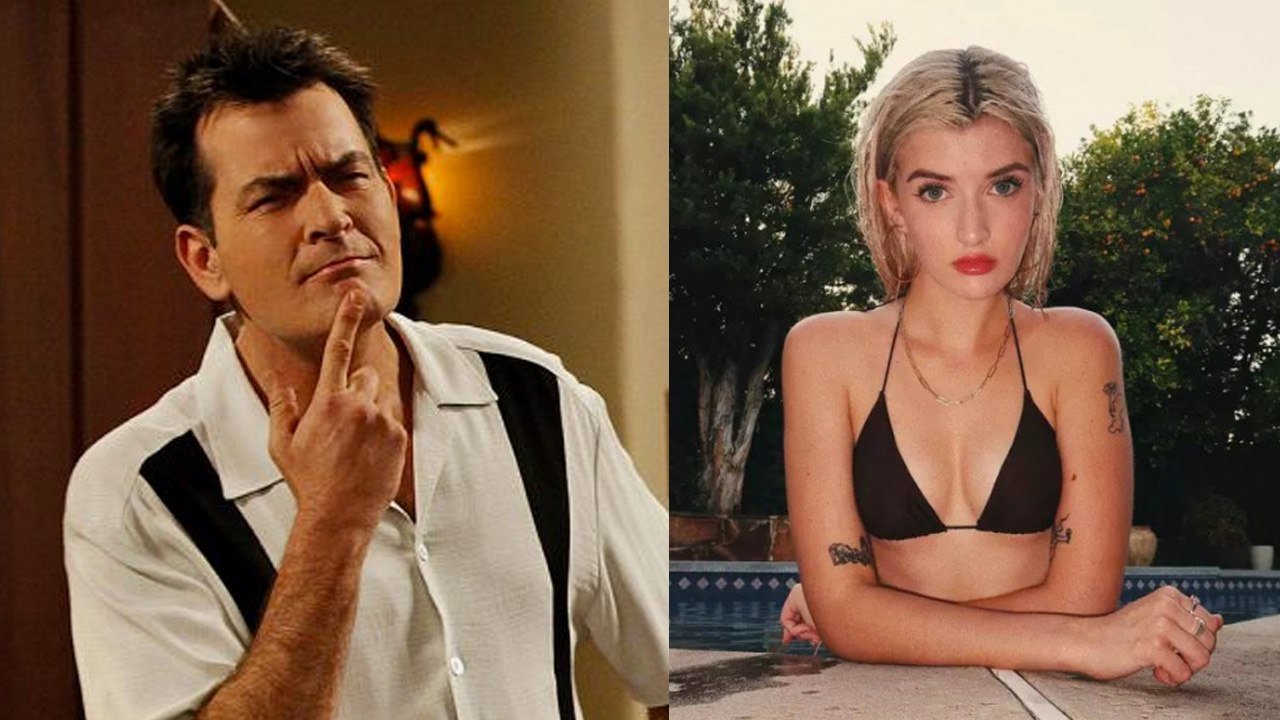 Charlie Sheen revela conselhos dados à filha que criou perfil na plataforma adulta OnlyFans (Montagem/Reprodução)