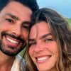 Mariana Goldfarb em registro com o marido Cauã Reymond (Instagram)