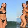 Larissa Manoela encantou seguidores em registro de praia com o namorado