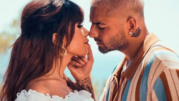 Anitta e Maluma: clima caliente no clipe de "El Que Espera" (Reprodução)