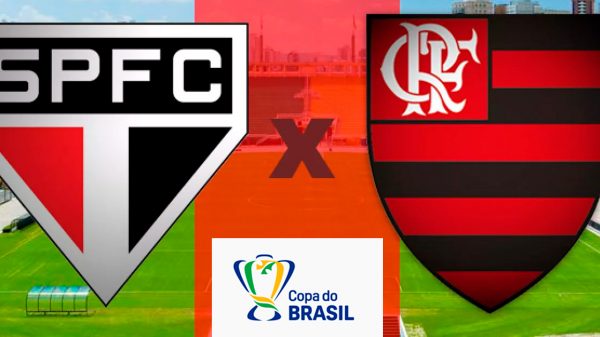 São Paulo e Flamengo duelam nesta quarta (24) por uma vaga na final da Copa do Brasil