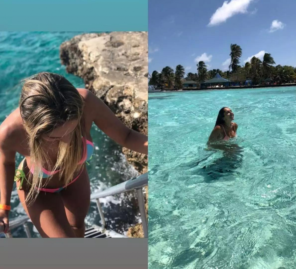 Carol Portaluppi enlouquece seguidores com suas curvas em cliques na praia (Instagram)