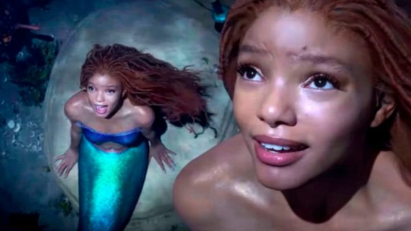 Halle Bailey vive Ariel no primeiro live-action de "A Pequena Sereia" (Reprodução)