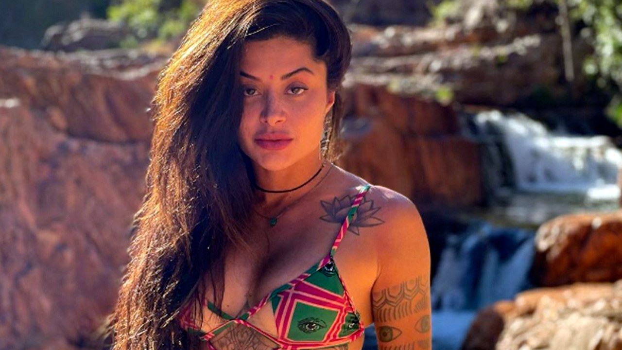 Aline Campos arrasa em lembrança de viagem à Chapada dos Veadeiros em Goiás (Instagram)