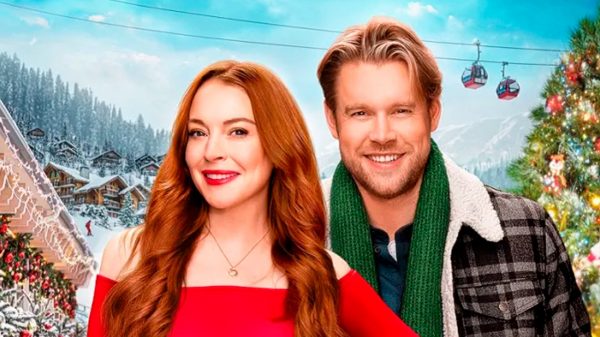 Lindsay Lohan estrela "Uma Quedinha de Natal", com estreia em 10 de novembro (Divulgação)