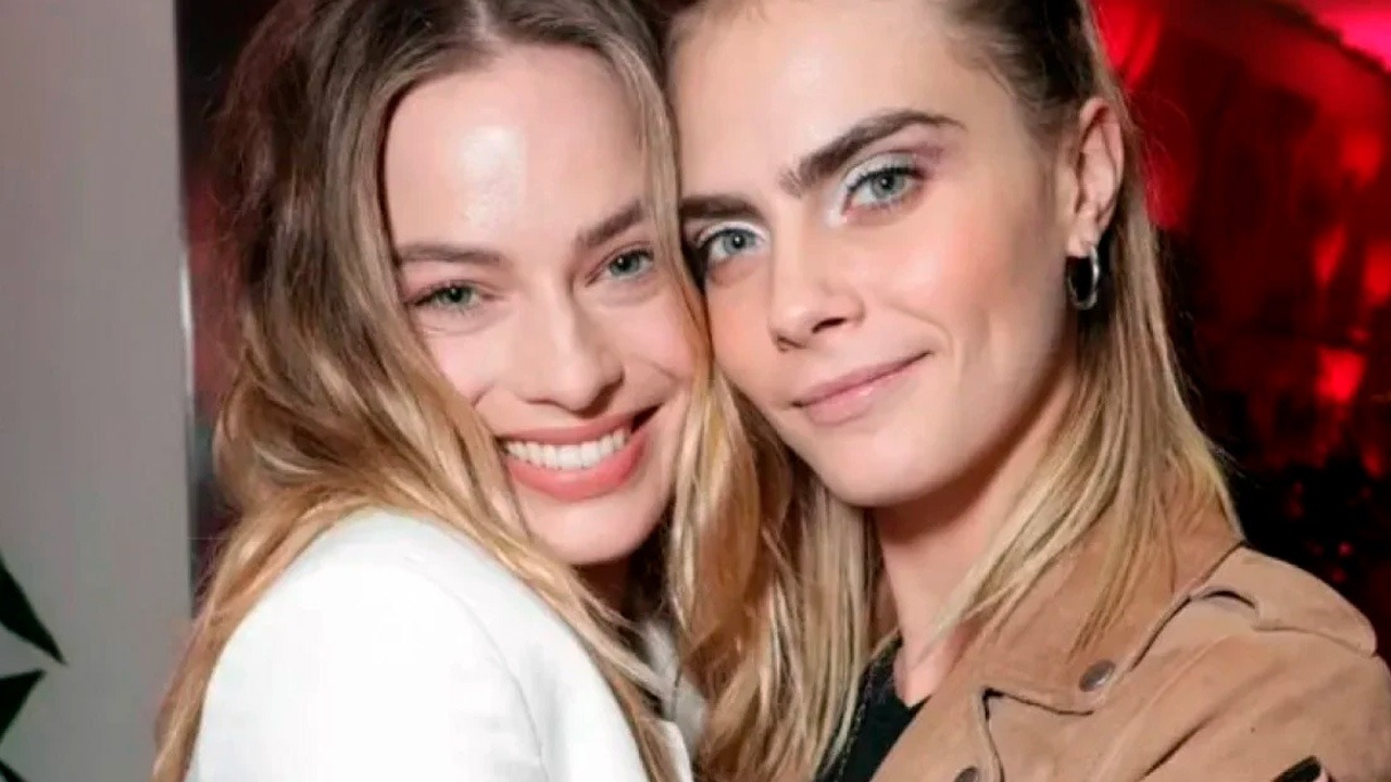 Margot Robbie e Cara Delevigne se envolvem em confusão na Argentina (Reprodução)