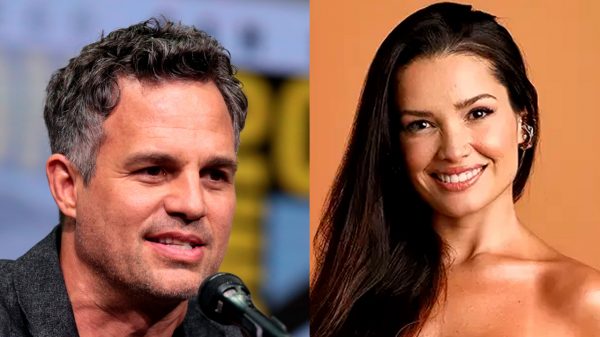 O ator Mark Ruffalo mandou mensagem aos brasileiros respondendo post de Juliette nas redes (Montagem/Reprodução)