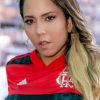 Renata Frisson causou rebuliço na torcida do Flamengo e no resto da web (Instagram)