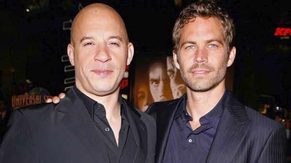 Vin Diesel emociona fãs com homenagem a Paul Walker, falecido em acidente de carro (Divulgação)