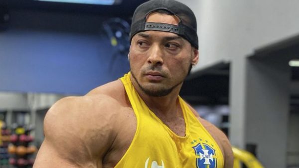 Fisiculturista Felipe Campos lamentou não poder ir ao Mr Olympia por problemas com o visto (Instagram)