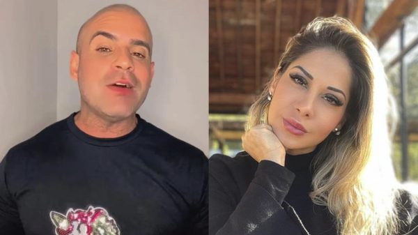 Guga Figueiredo questionou o "bumbum surreal" de Maíra Cardi que viralizou nas redes (Montagem/Instagram)