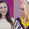 A repórter Juliane Massaoka causou climão ao vivo com Ana Maria Braga e virou assunto (Montagem/Reprodução)