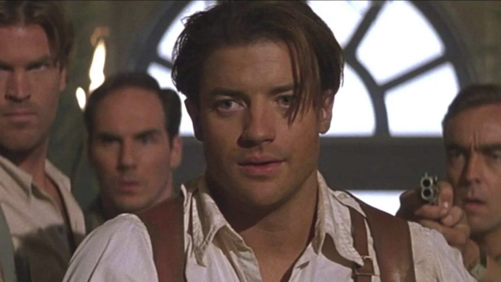 Brendan Fraser, em cena do blockbuster 'A Múmia' de 1999