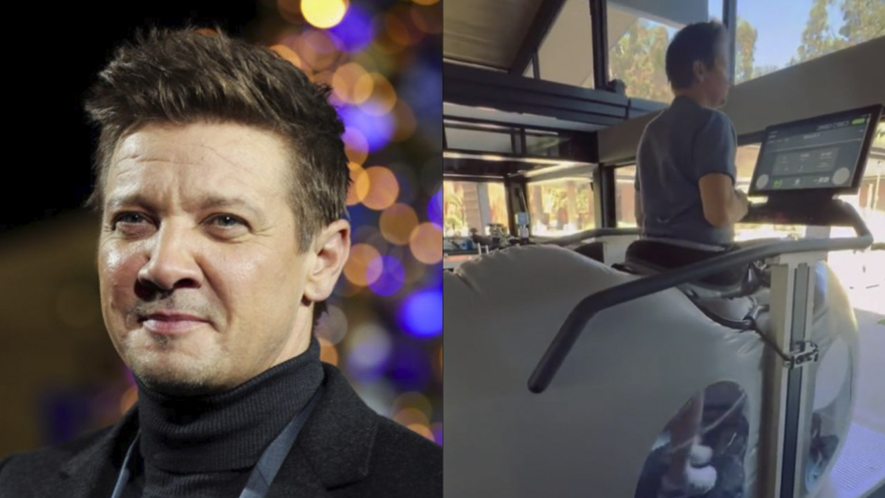 Jeremy Renner aparece em vídeo caminhando após grave acidente e emociona seguidores