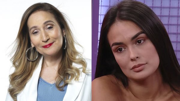 Sônia Abrão não poupou Larissa por gafe antes de sair do BBB (Montagem/Reprodução)