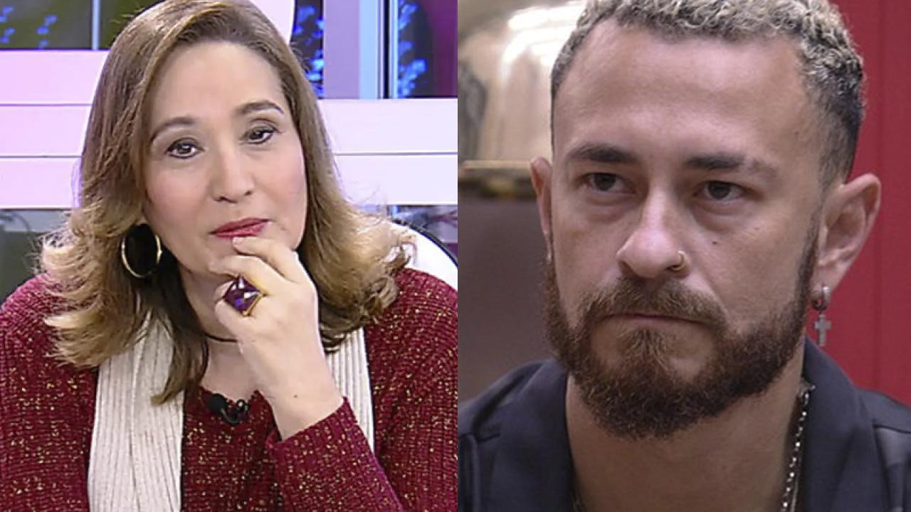 Sônia Abrão detona Fred após noite da discórdia quente no BBB 23 (Montagem/Reprodução)