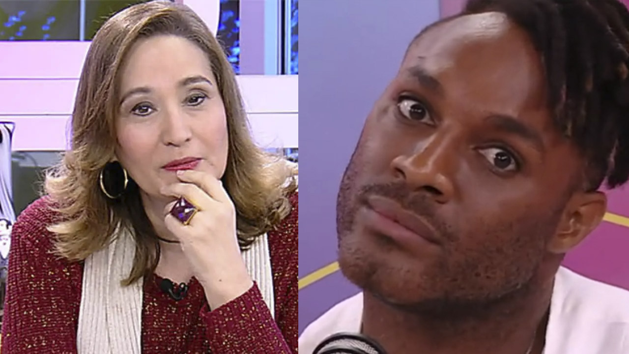 Sônia Abrão criticou a postura de Fred Nicácio ao voltar para a casa do BBB (Montagem/Reprodução)