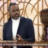 Manoel Soares e Patrícia Poeta protagonizaram momento constrangedor no "Encontro"