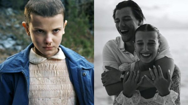 Millie Bobby Brown anunciou nas redes seu noivado com Jake Bongiovi