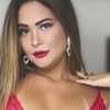 Geisy Arruda eleva clima mostrando resultado de bronzeamento nas redes (Instagram)