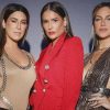 Deborah Secco entre as apresentadoras do "Quem Pode, Pod" Fe Paes Leme e Giovanna Ewbank (Divulgação)