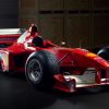 Carros Ferrari utilizada por Michael Schumacher na temporada de 2000 da F1 (Divulgação)