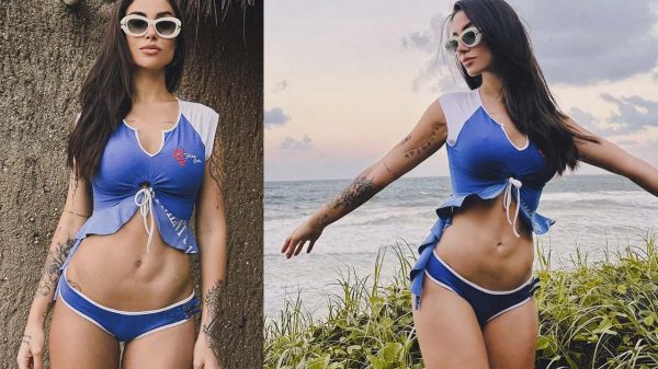 Bianca Andrade destaca corpão e arrasa em fotos feitas em Alagoas