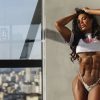 Gracyanne ostenta seu corpo perfeito em treino com look branco e impressiona seguidores