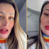 Andressa Urach passa susto em avião e pede perdão pelos pecados