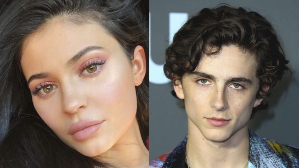 Kylie Jenner e Timothée Chalamet flagrados aos bejios em show de Beyoncé