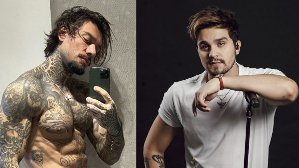 Lucas Lucco comentou os boatos de que teria um romance com Luan Santana